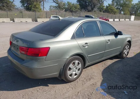 2009 Hyundai Sonata Gls из США, поврежденный, VIN 5NPET46C89H560158